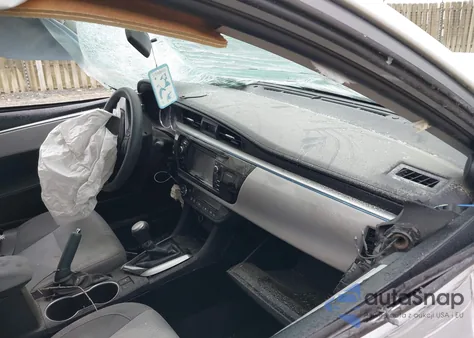 2016 Toyota Corolla Le z USA, uszkodzony, nr VIN 2T1BURHE2GC600701